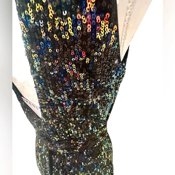 New Dress The Population Sequined Dress - Picture 8 of 13